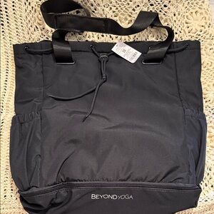 Beyond Yoga Classic Black Tote